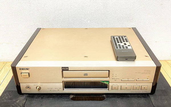 ソニー（SONY）CDプレーヤー CDP-777ESJ リモコン付き